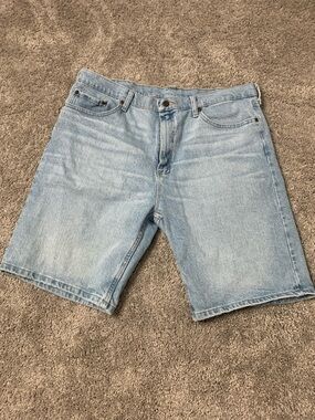 Men's Light Blue Denim wrangler shorts size 36